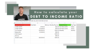 How to Calculate Your Debt to Income Ratio